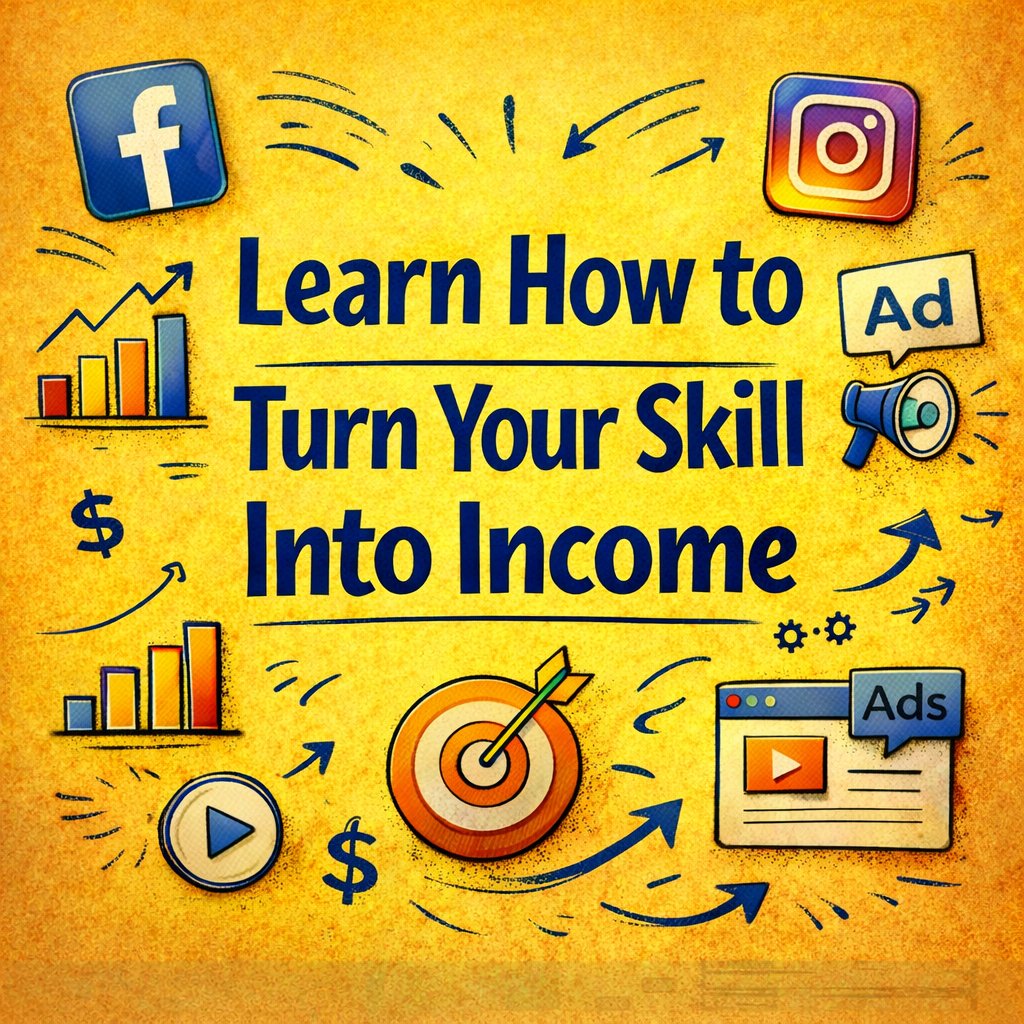 Learn How to Turn Your Skill Into Income